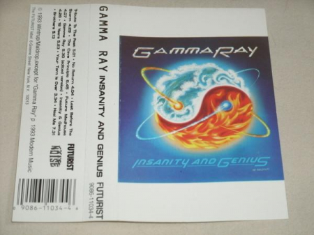 Gamma Ray - Insanity And Genius, (Casetă Audio) [0]