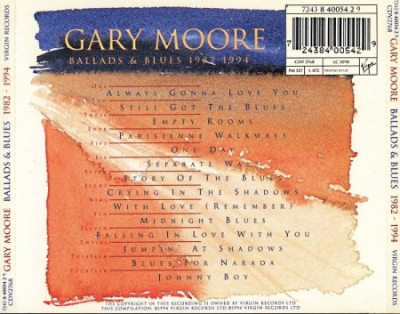 Gary Moore - Ballads & Blues 1982 - 1994 [1]