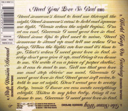 Gary Moore - Need Your Love So Bad (CD) [1]