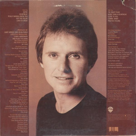 Gary Wright - The Right Place, (Disc Vinil) [1]
