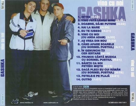 Gashka – Vino Cu Noi (CD) [1]