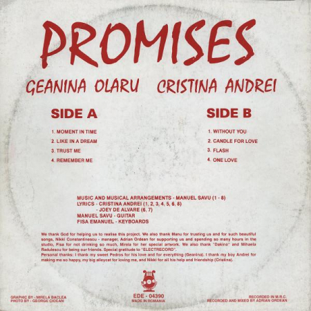 Geanina Olaru - Promises, (Disc Vinil) [1]