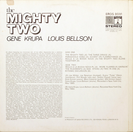 Gene Krupa - The Mighty Two, (Disc Vinil) [1]