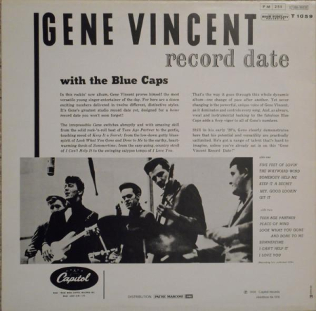 Gene Vincent & His Blue Caps - A Gene Vincent Record Date [1]