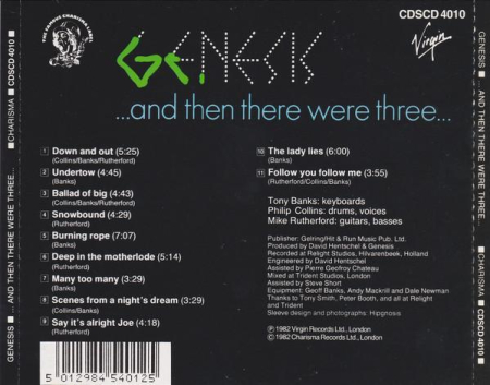 Genesis - ...And Then There Were Three... (CD) [1]