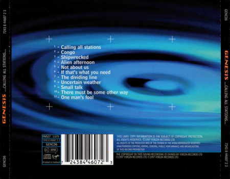 Genesis - ...Calling All Stations... (CD) [1]