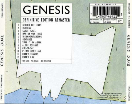 Genesis - Duke (CD) [1]