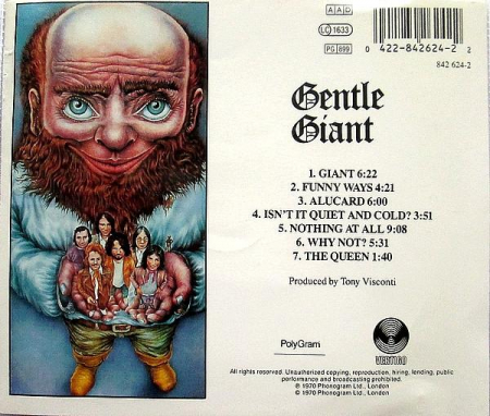 Gentle Giant - Gentle Giant, (CD) [1]