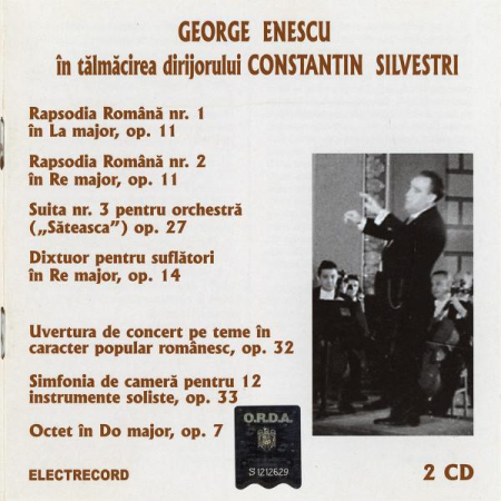 Muzica Clasica - George Enescu - George Enescu În Tălmacirea Dirijorului Constantin Silvestri, (CD)