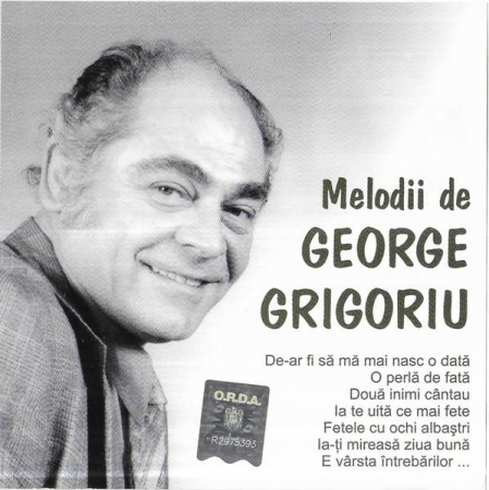 Cd-uri - George Grigoriu - Melodii De George Grigoriu, (CD)
