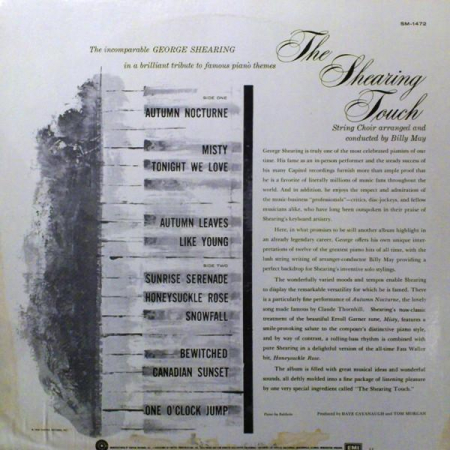 George Shearing - The Shearing Touch, (Disc Vinil) [1]