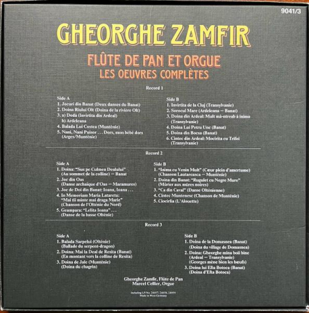 Gheorghe Zamfir - Flûte De Pan Et Orgue Les Oeuvres Complètes, (Disc Vinil) [1]
