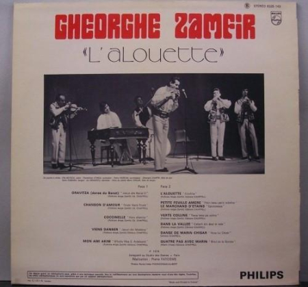 Gheorghe Zamfir - L' Alouette [1]