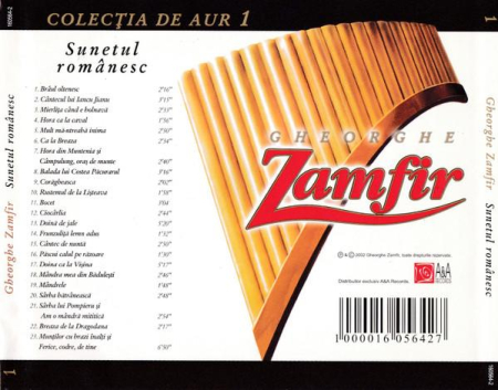 Gheorghe Zamfir - Sunetul Românesc (CD) [1]