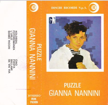 Casete audio - Gianna Nannini - Puzzle