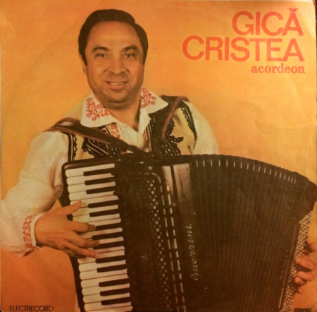 Muzică Populară/Lăutarească - Gică Cristea – Acordeon, (Disc Vinil)