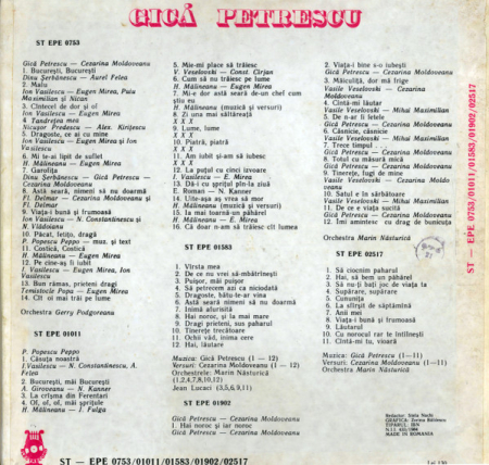 Gică Petrescu – Să Petrecem Azi Ca Niciodată, (Disc Vinil) [1]