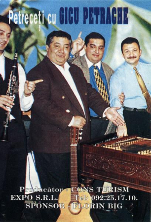Casete audio - Gicu Petrache - Petreceți Cu Gicu Petrache, (Casetă Audio)