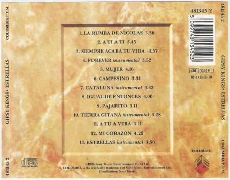 Gipsy Kings - Estrellas (CD) [1]