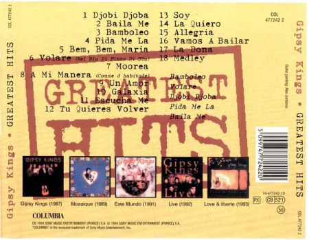 Gipsy Kings - Greatest Hits (CD) [1]