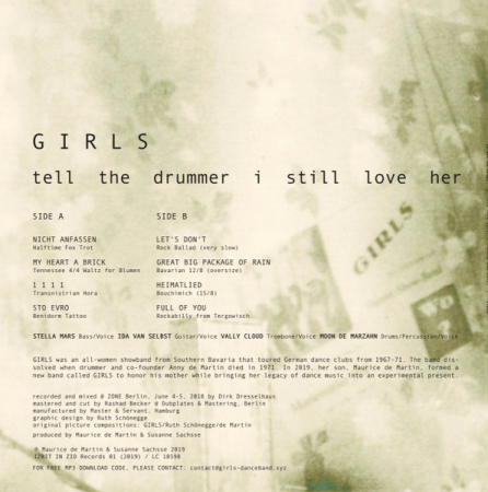 Girls (13) – Tell The Drummer I Still Love Her (VINIL) [1]
