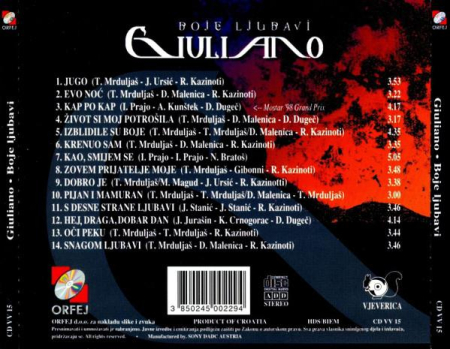 Giuliano - Boje Ljubavi [1]