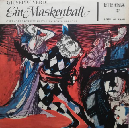 Muzică Clasică - Giuseppe Verdi - Ein Maskenball (Opernquerschnitt In Italienischer Sprache), (Disc Vinil)