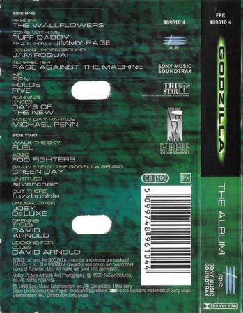Godzilla (The Album), (Casetă Audio) [1]
