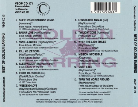 Golden Earring - Best Of Golden Earring (CD) [1]