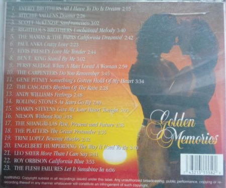 Golden Memories (CD) [1]