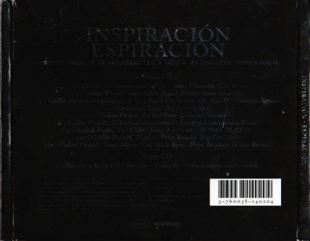Gotan Project - Inspiración - Espiración (A Gotan Project DJ Set), (CD) [1]