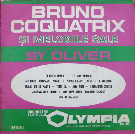 Jazz/Funk/Soul - Grand Orchestre De L'Olympia - Bruno Coquatrix Și Melodiile Sale (Disc Vinil)