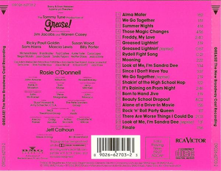 Grease! (The New Broadway Cast Recording), (CD) [1]