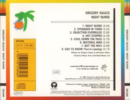 Gregory Isaacs - Night Nurse [1]