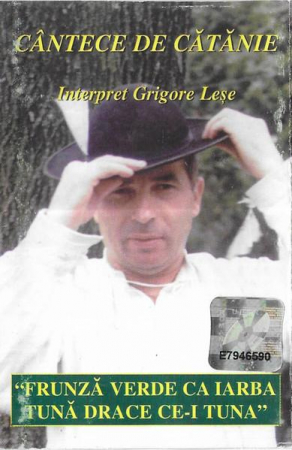 Grigore Leșe - Cântece De Cătănie, (Casetă Audio) [0]