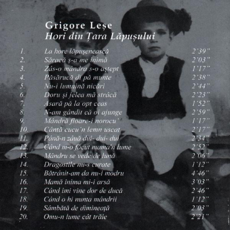 Grigore Leșe - Hori Din Țara Lăpușului, (CD) [1]