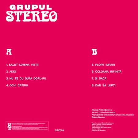 Grupul Stereo - Grupul Stereo, (Disc Vinil) [1]