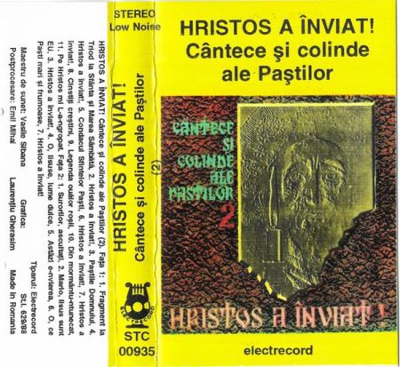 Muzică Populară/Lăutarească - Grupul vocal-instrumental „Balada” din Suceava - Hristos A Înviat ! Cîntece Și Colinde Ale Paștilor 2 (Caseta Audio)