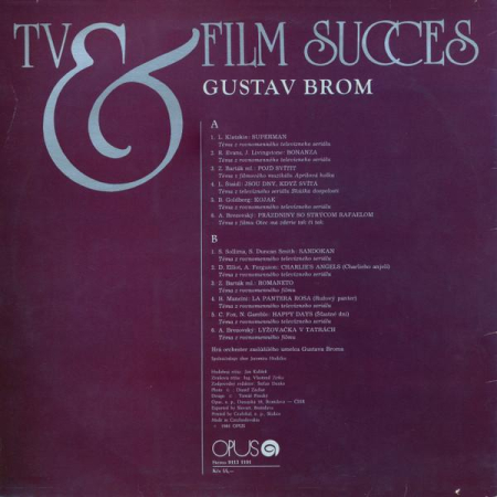 Gustav Brom - TV And Film Success (Disc Vinil) [1]
