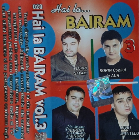 Casete audio - Hai La Bairam Vol.3 (CASETA)