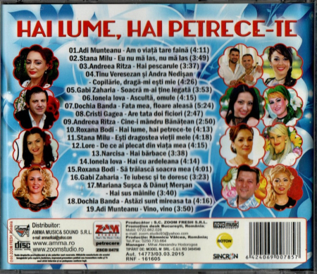 Hai lume, Hai petrece-te (CD) [1]
