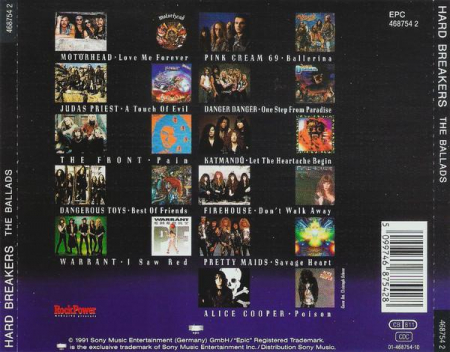 Hard Breakers (The Ballads), (CD) [1]