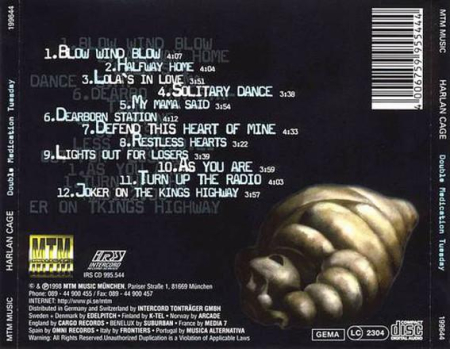 Harlan Cage - Double Medication Tuesday (CD) [1]