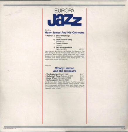Harry James - Europa Jazz [1]