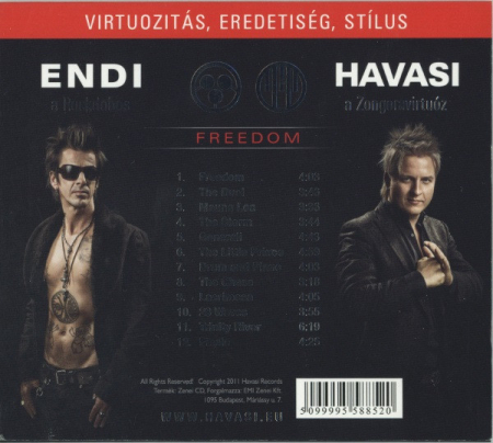 Havasi* Pres. Drum & Piano Project – Freedom (CD) [1]