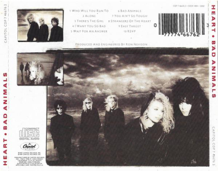 Heart - Bad Animals (CD) [1]