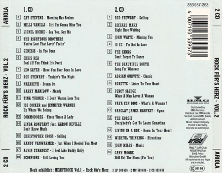 Heart Rock - Rock Für's Herz Vol. 2, (CD) [1]