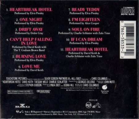 Heartbreak Hotel (A Rock And Roll Fantasy) (Original Motion Picture Soundtrack), (CD) [1]