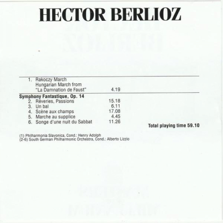 Hector Berlioz - Symphony Fantastique, (CD) [1]
