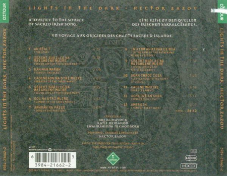 Hector Zazou - Lights In The Dark (A Journey To The Source Of Sacred Irish Song), (CD) [1]